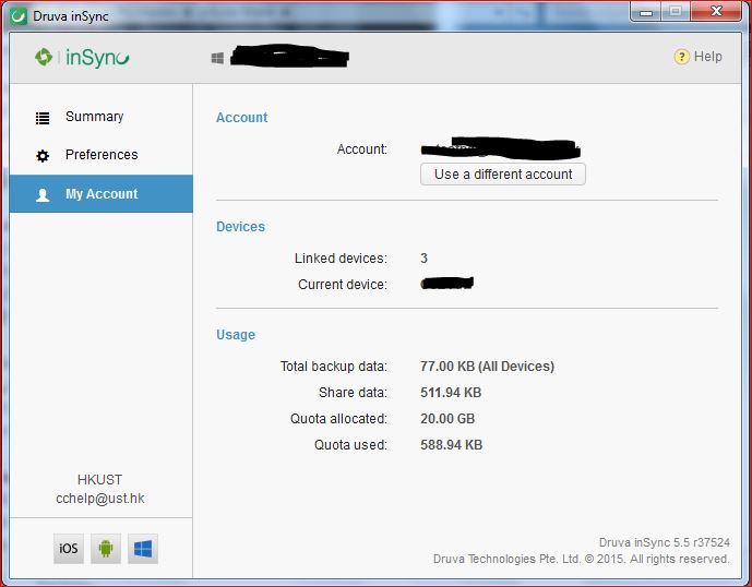 inSync Quota